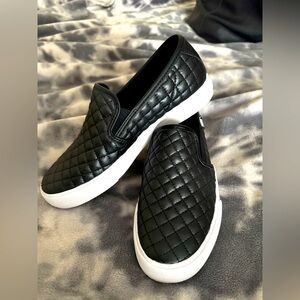 PUMA black sneaker loafers. Worn once. Like new. Size 7.5 . Make an offer!